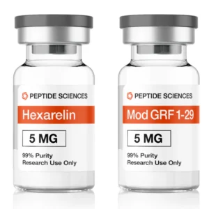 Hexarelin (5mg x 10), CJC-1295 no DAC (5mg x 10)