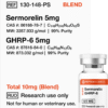 Sermorelin, GHRP-6 10mg (Blend)