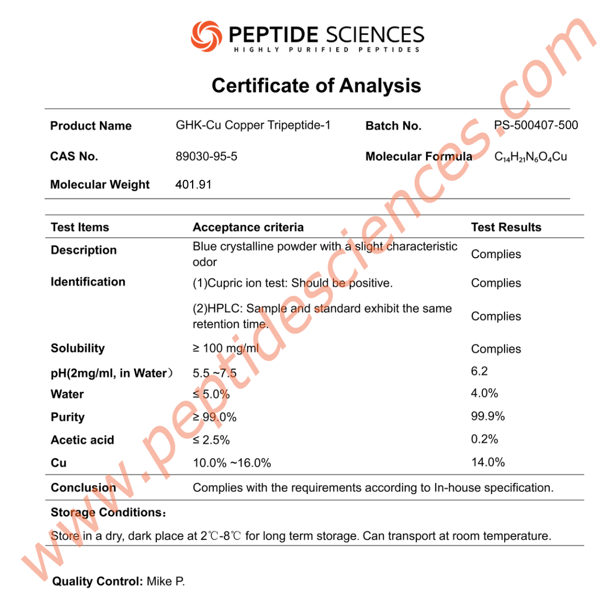 GHK-Cu 500mg (Copper Peptide) (Topical) - Image 5