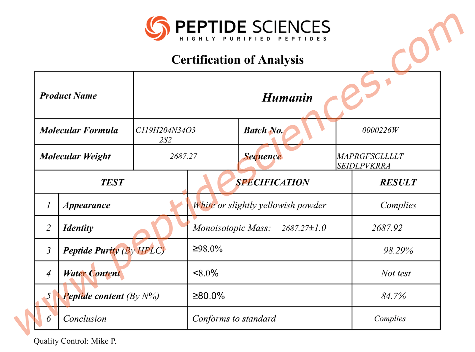 Humanin 10mg - Image 4