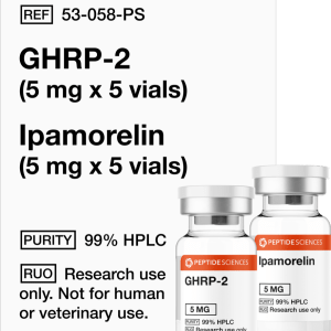 GHRP-2 (5mg x 5) and Ipamorelin  (5mg x 5)