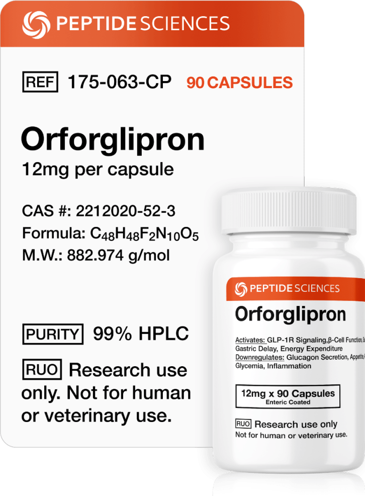 Orforglipron (12mg x 90 Capsules = 1,080mg)