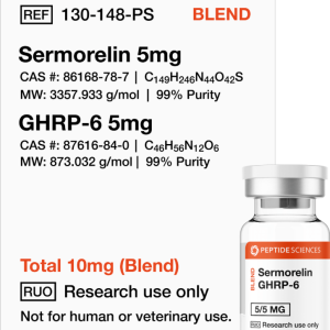 Sermorelin, GHRP-6 10mg (Blend)